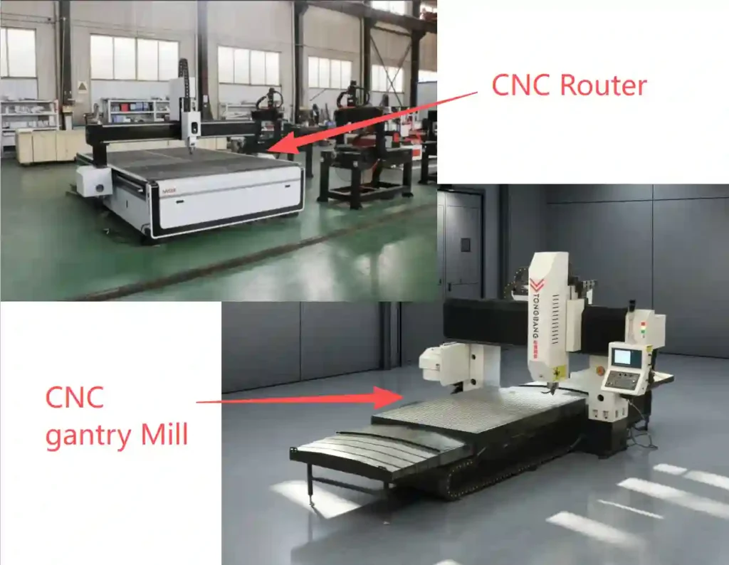 CNC gantry mill vs CNC router for nylon machining
